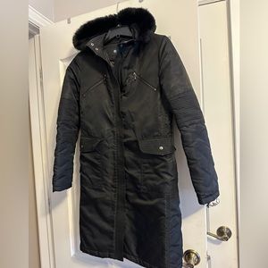 Kenneth Cole black puffer coat